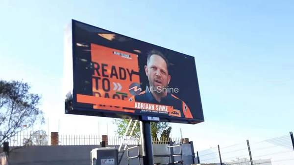 P10戶外前臺LED顯示屏，南非